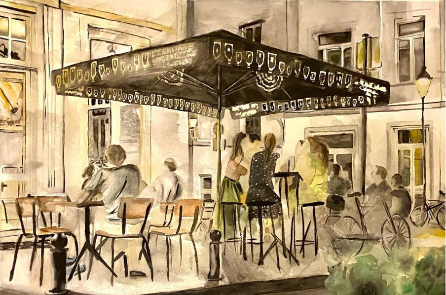 Lively nights in Brussels